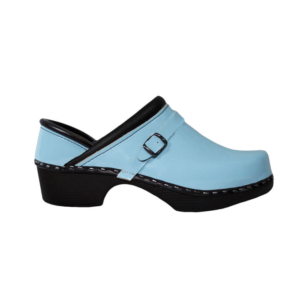 Whoohoo Blue Full Back - clogs by C&C Sweden